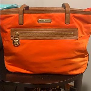 Orange Michael Kors Purse
